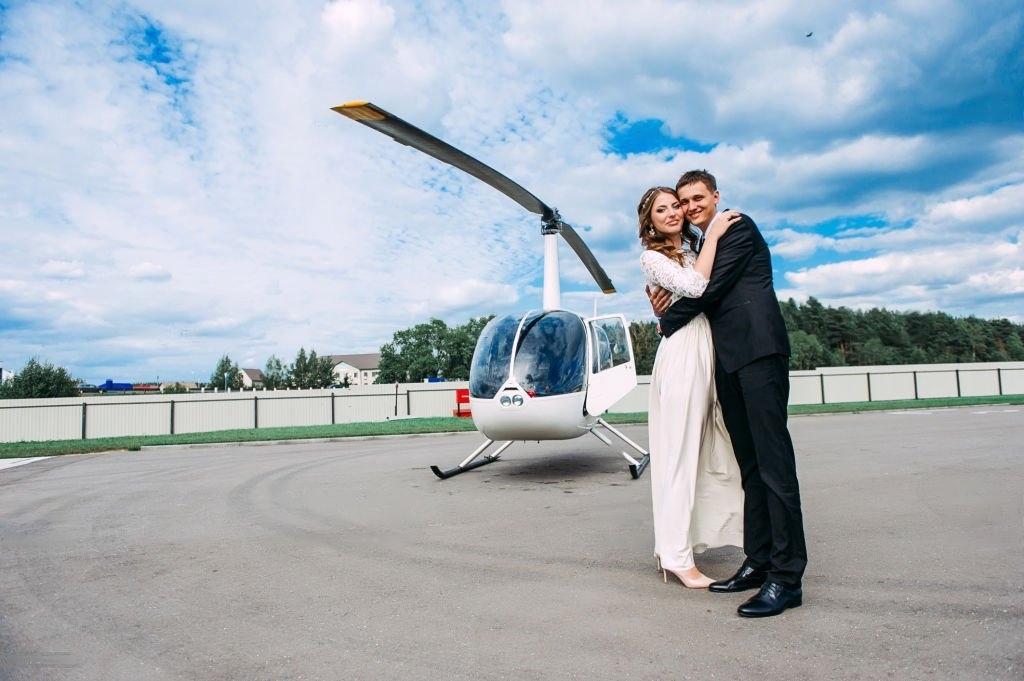 Helicópteros para Casamento